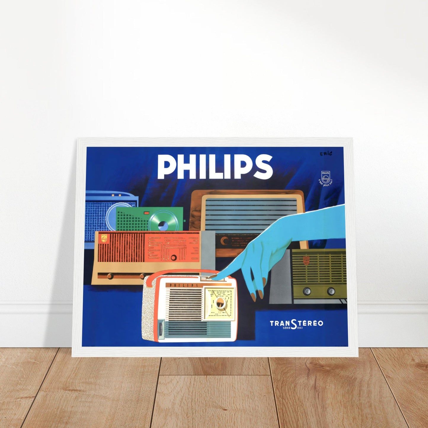 Philips Vintage Poster reprint on premium matte paper - Posterify