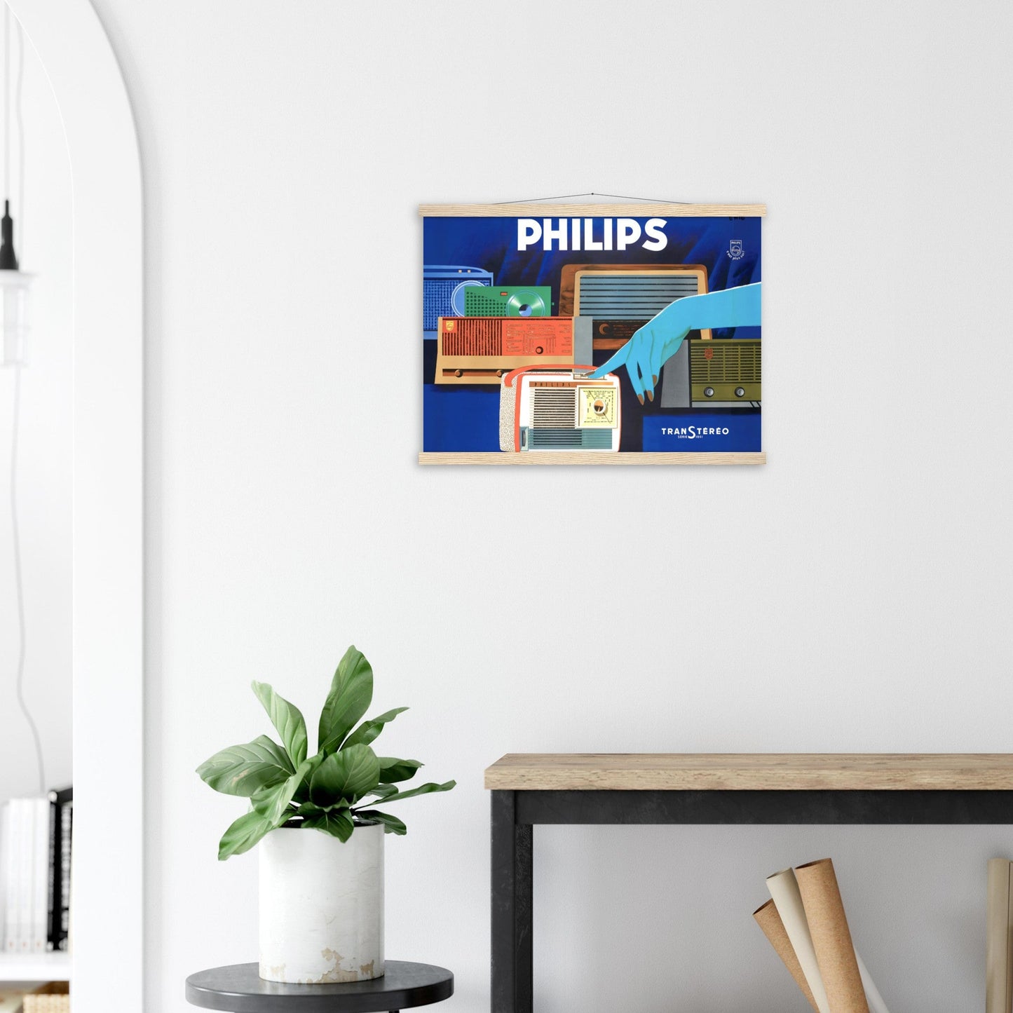 Philips Vintage Poster reprint on premium matte paper - Posterify