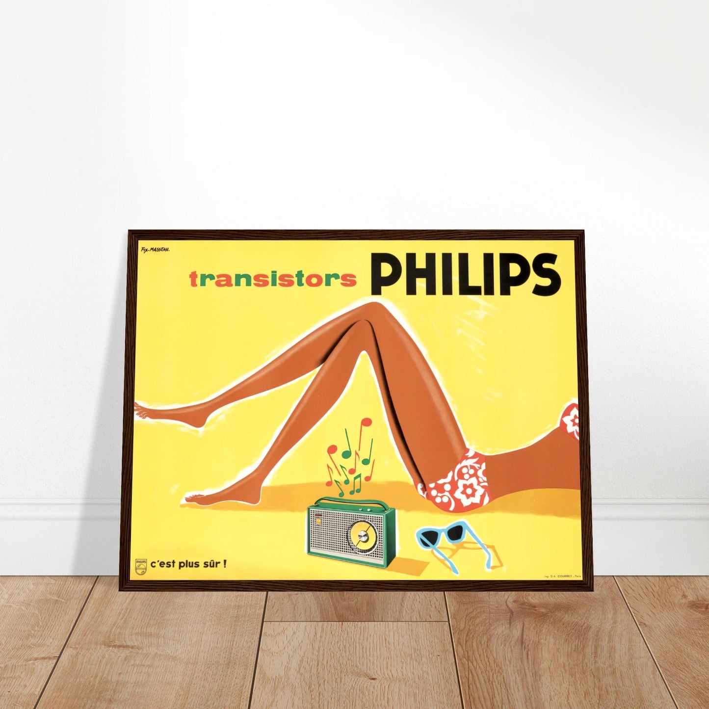 Philips Vintage Poster Reprint on Premium Matte paper - Posterify