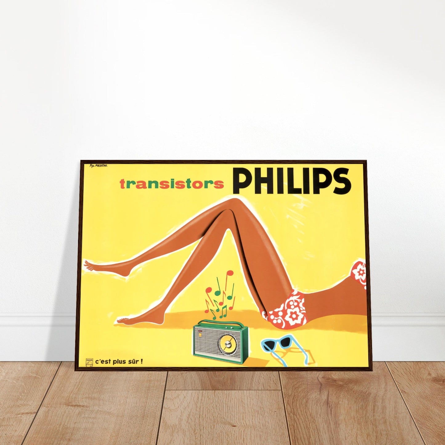 Philips Vintage Poster Reprint on Premium Matte paper - Posterify