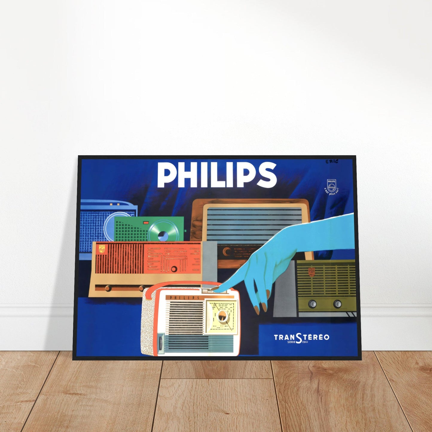 Philips Vintage Poster reprint on premium matte paper - Posterify