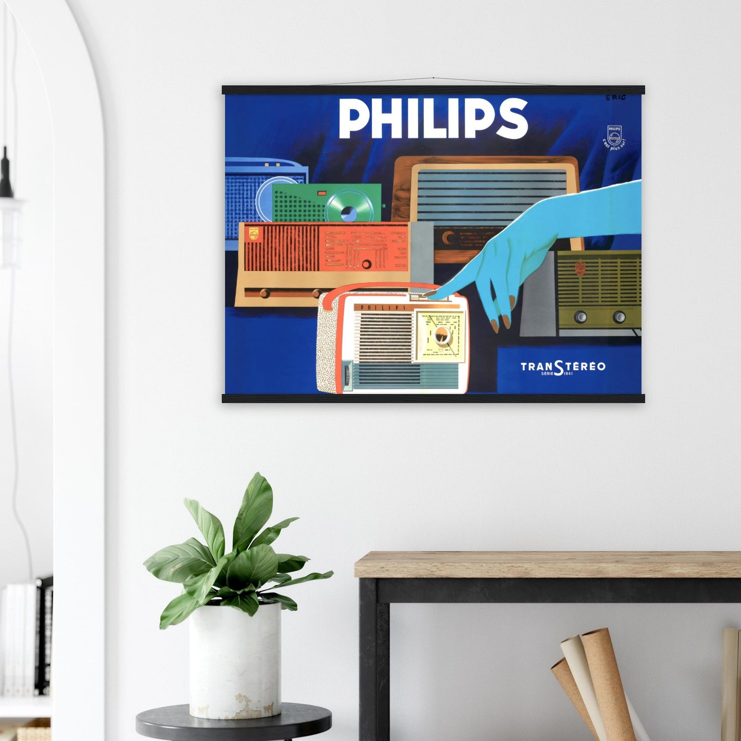 Philips Vintage Poster reprint on premium matte paper - Posterify