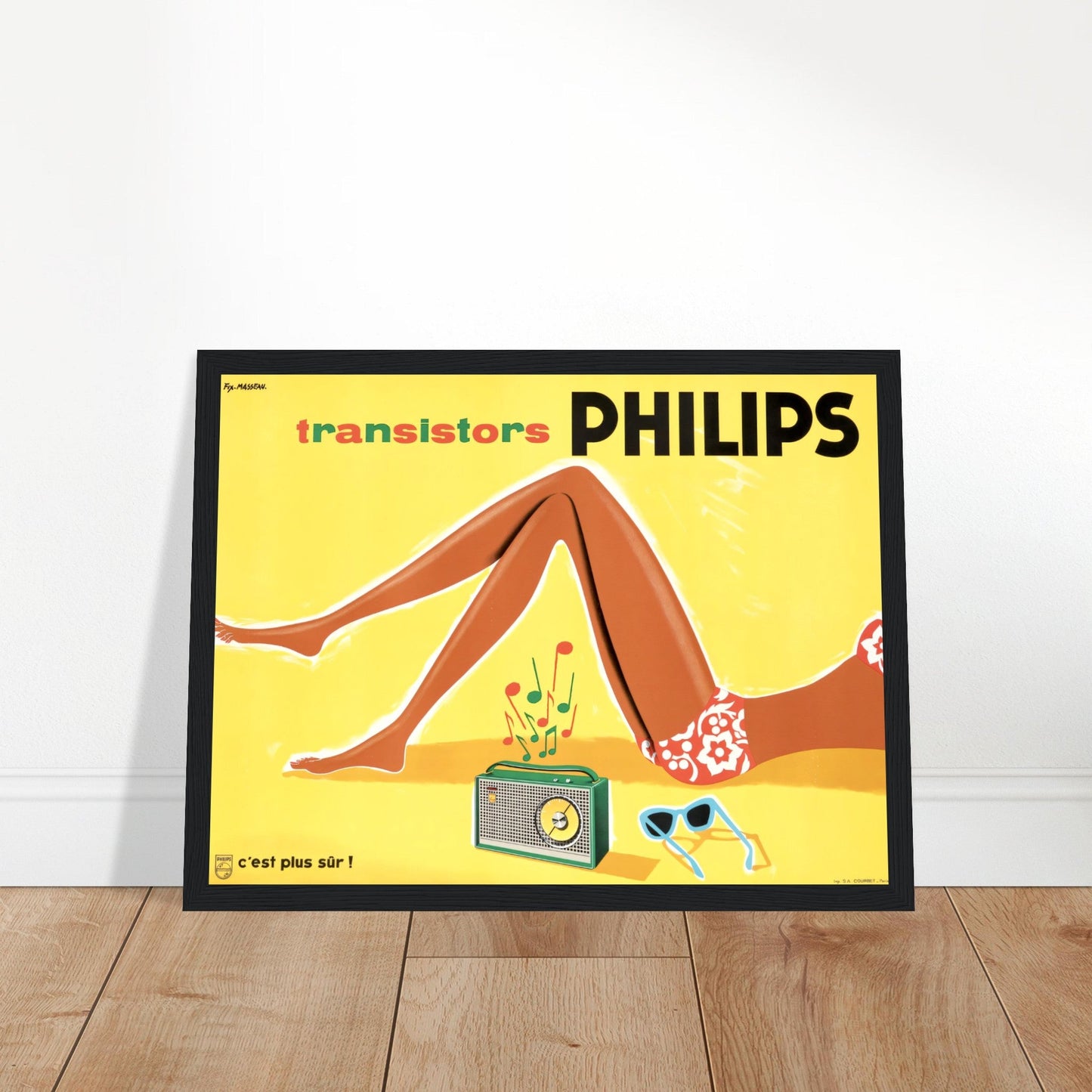 Philips Vintage Poster Reprint on Premium Matte paper - Posterify