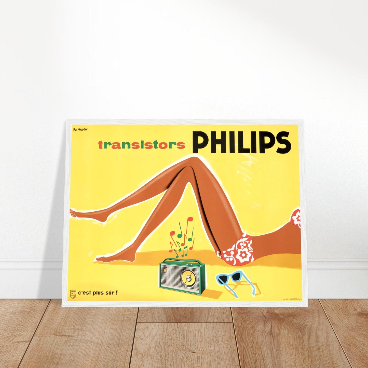 Philips Vintage Poster Reprint on Premium Matte paper - Posterify