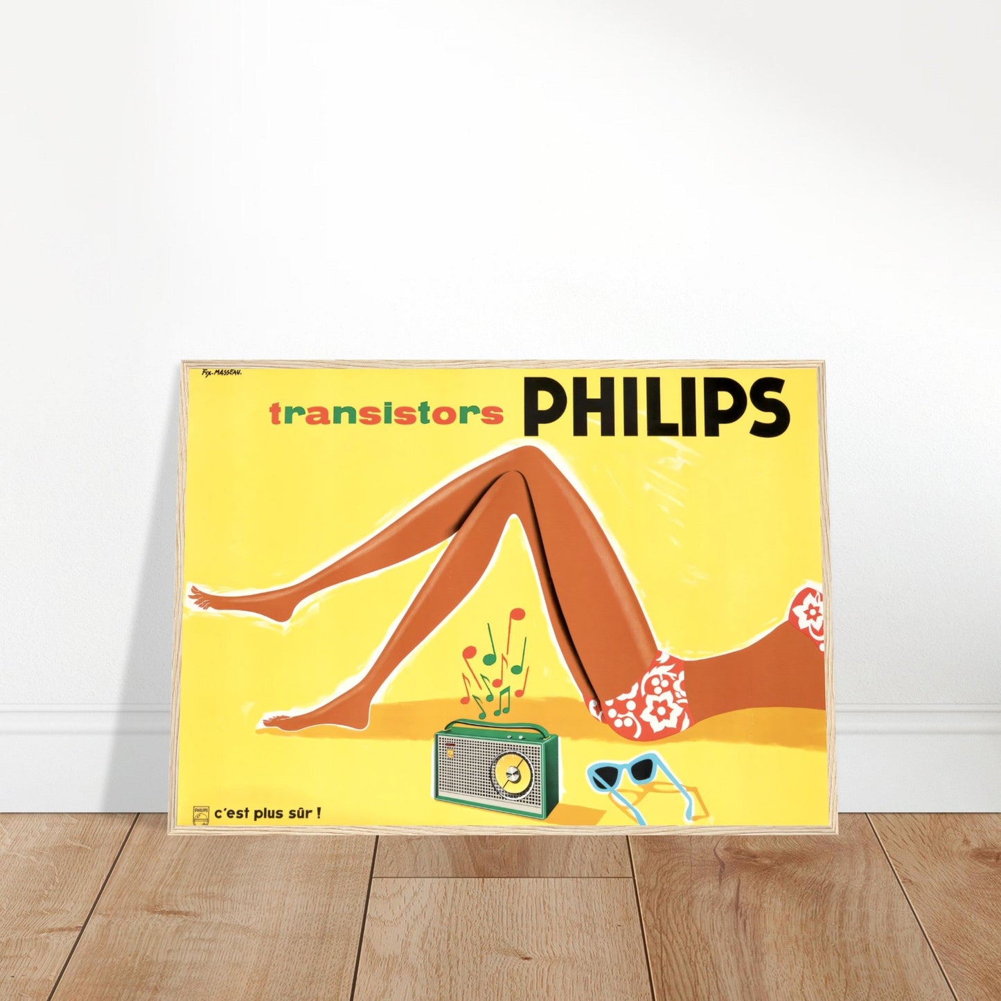 Philips Vintage Poster Reprint on Premium Matte paper - Posterify