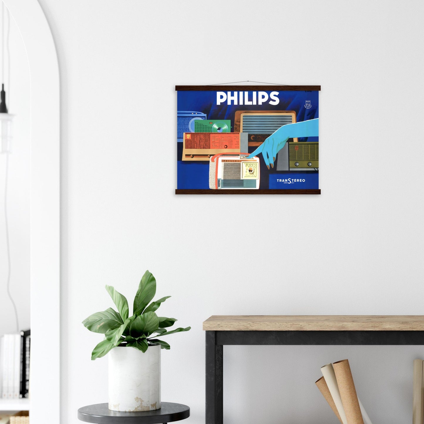 Philips Vintage Poster reprint on premium matte paper - Posterify