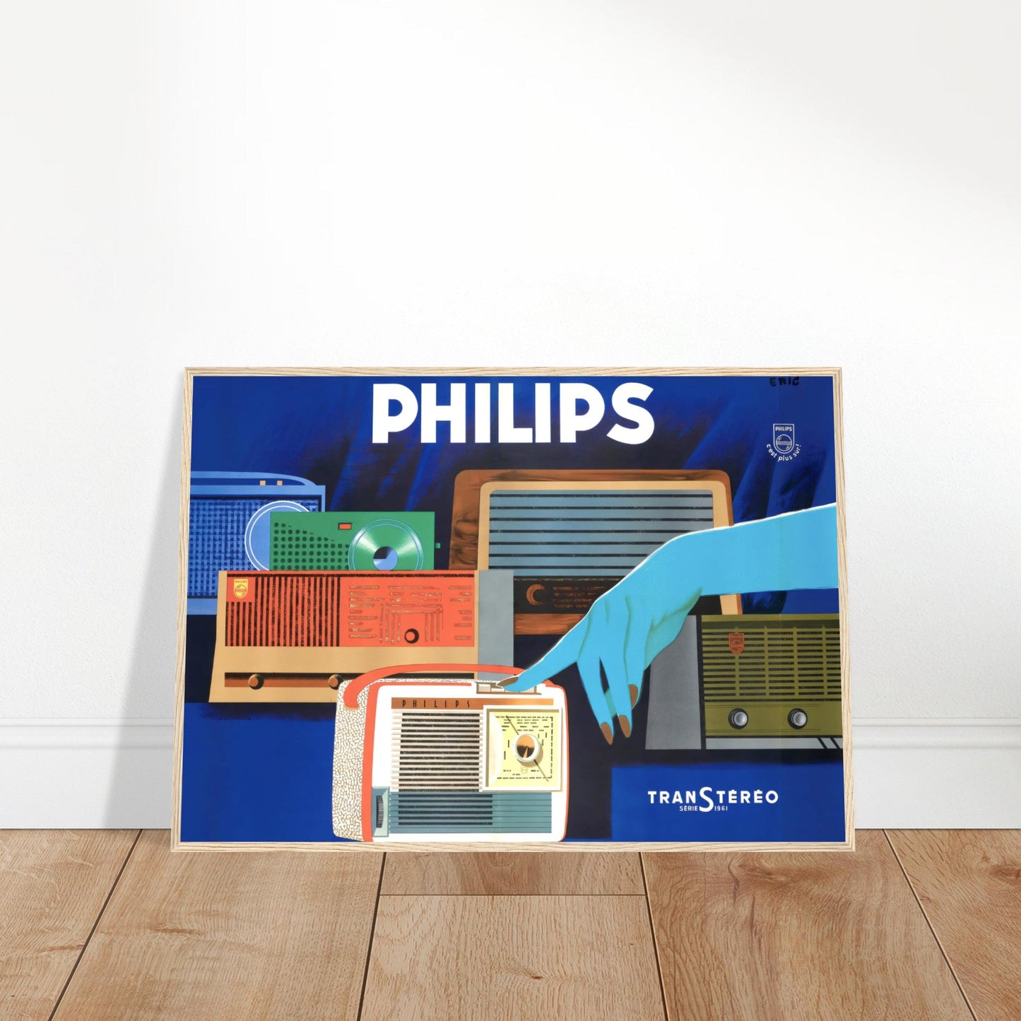 Philips Vintage Poster reprint on premium matte paper - Posterify