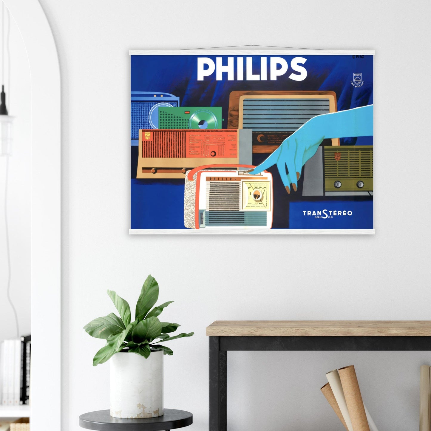 Philips Vintage Poster reprint on premium matte paper - Posterify