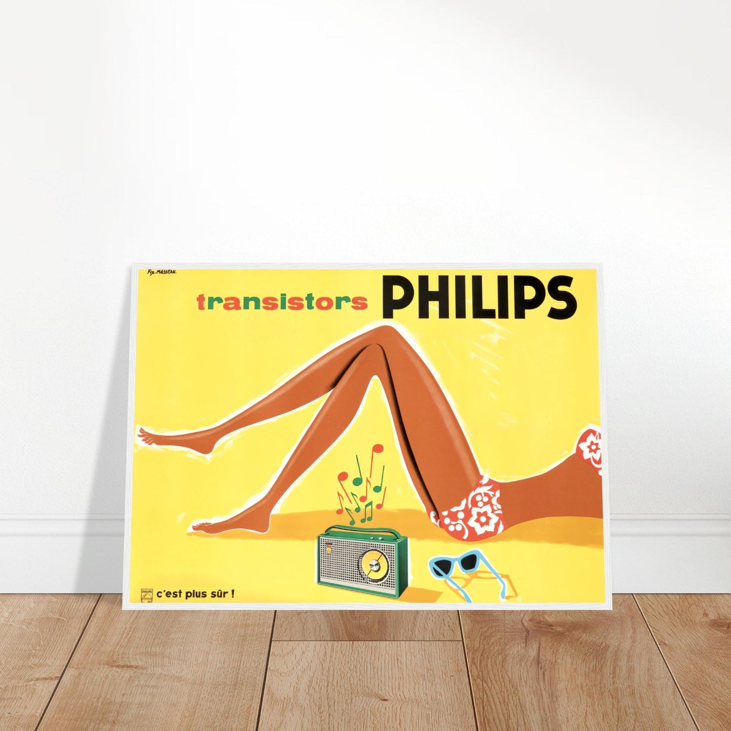 Philips Vintage Poster Reprint on Premium Matte paper - Posterify