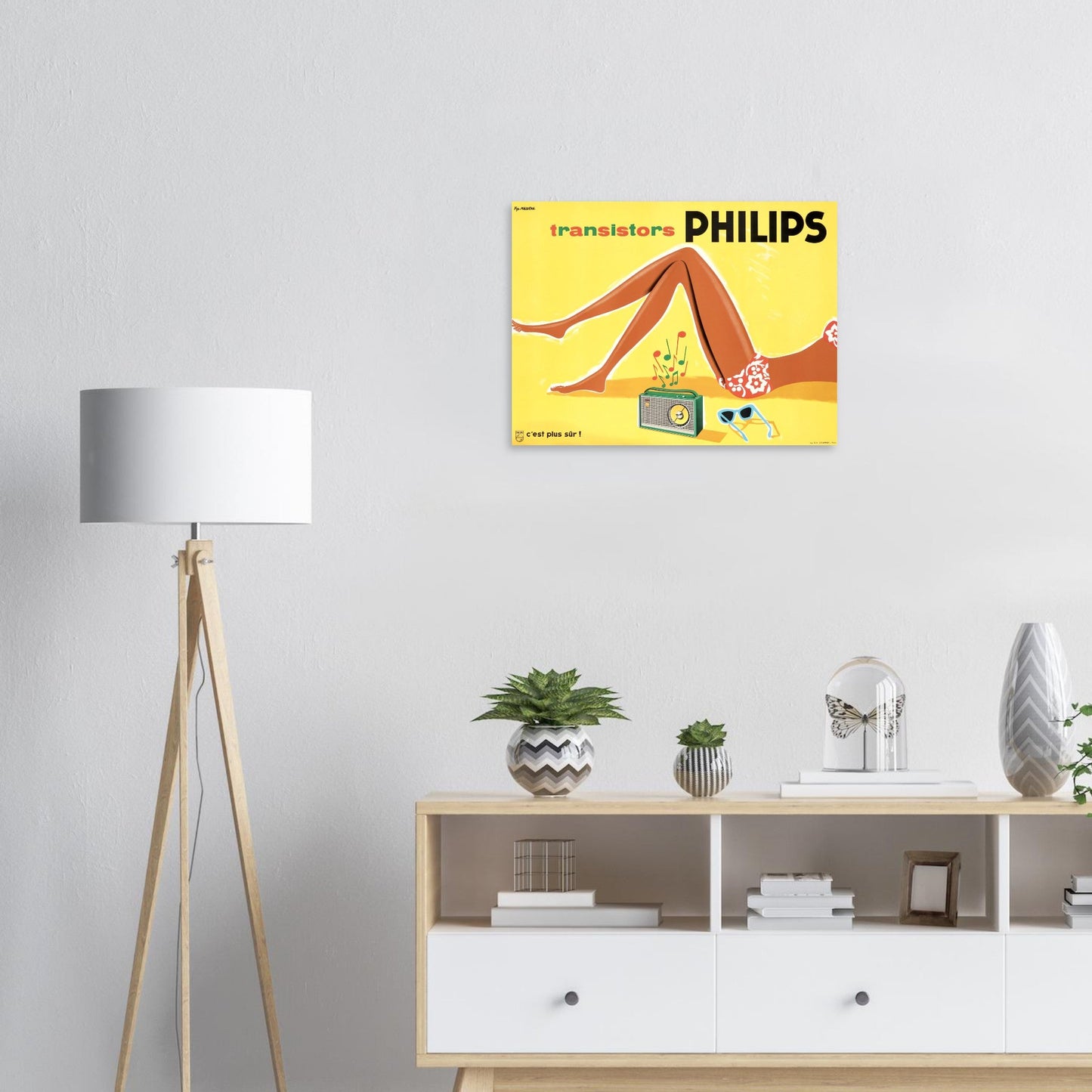 Philips Vintage Poster Reprint on Premium Matte paper - Posterify