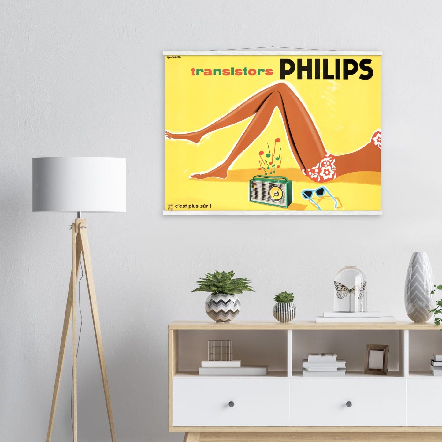 Philips Vintage Poster Reprint on Premium Matte paper - Posterify