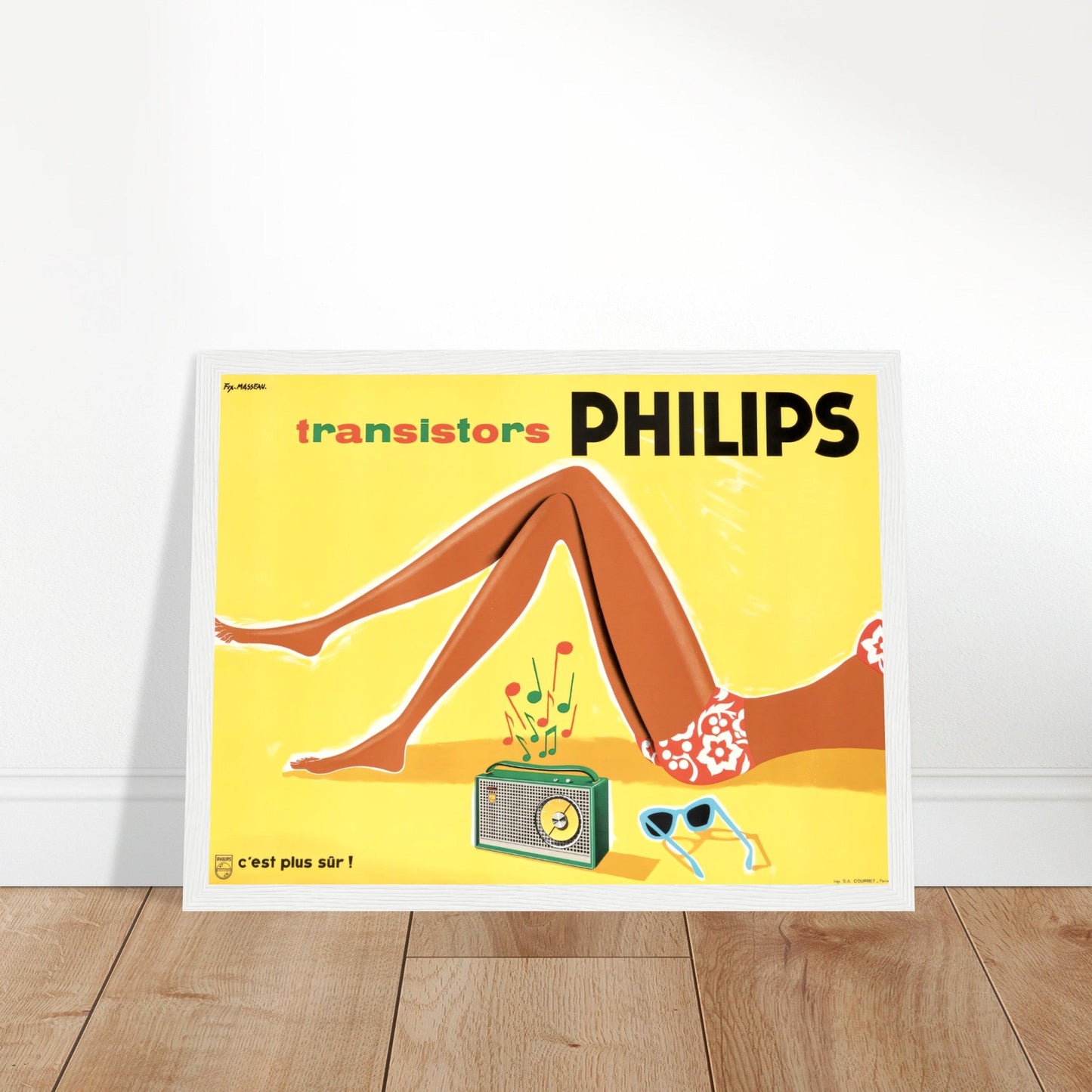 Philips Vintage Poster Reprint on Premium Matte paper - Posterify