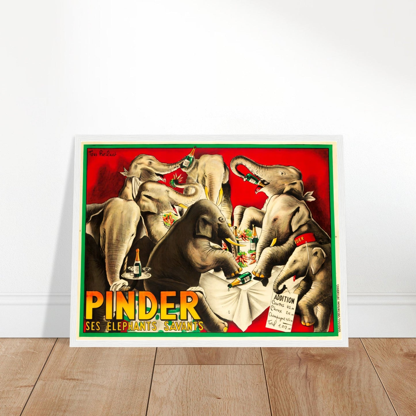 Pinder Vintage Poster Reprint on Premium Matte Paper - Posterify