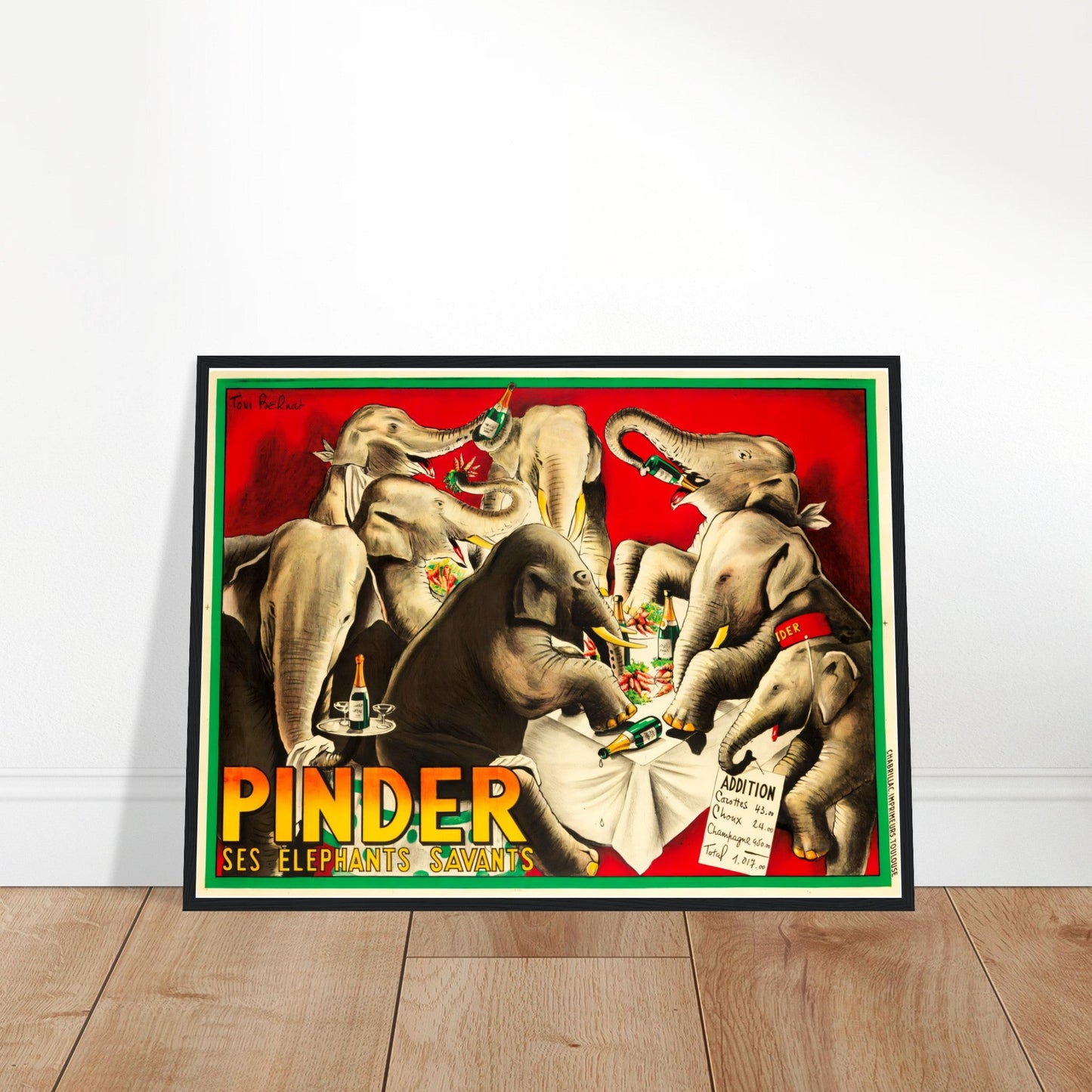 Pinder Vintage Poster Reprint on Premium Matte Paper - Posterify