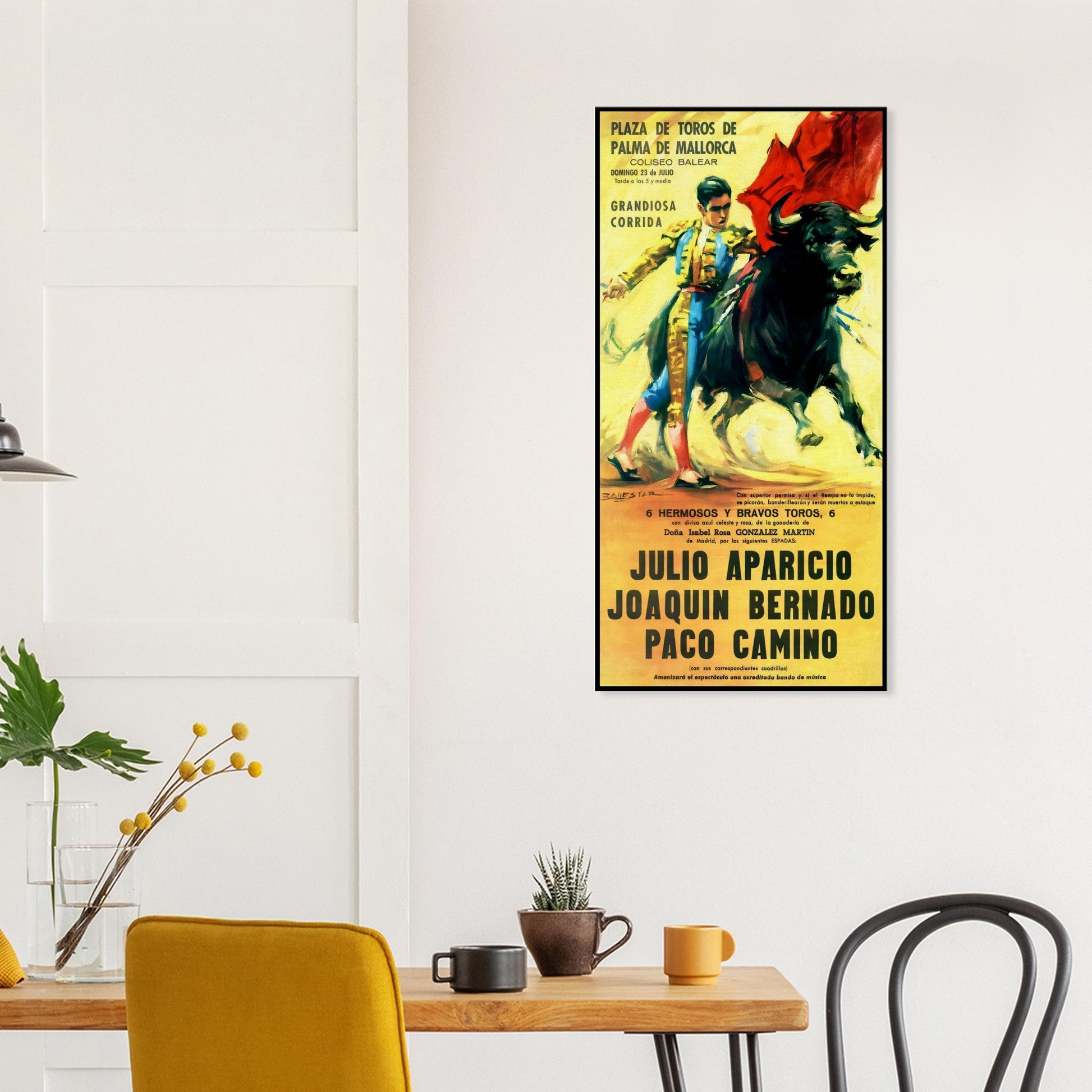 Plaza De Toros, Mallorca, Canvas Print - Posterify