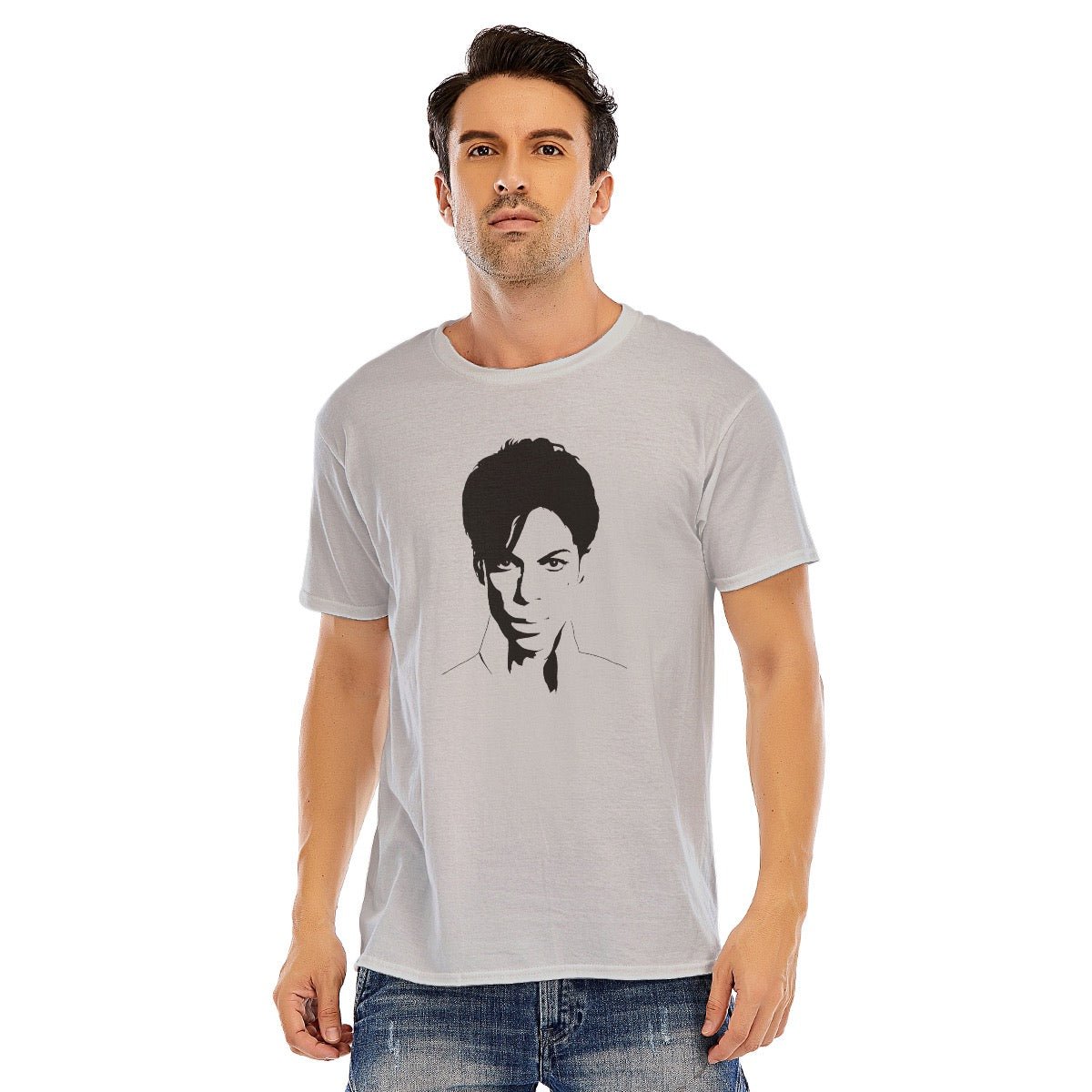 Prince Unisex O - neck Short Sleeve T - shirt | 180GSM Cotton (DTF) - Posterify