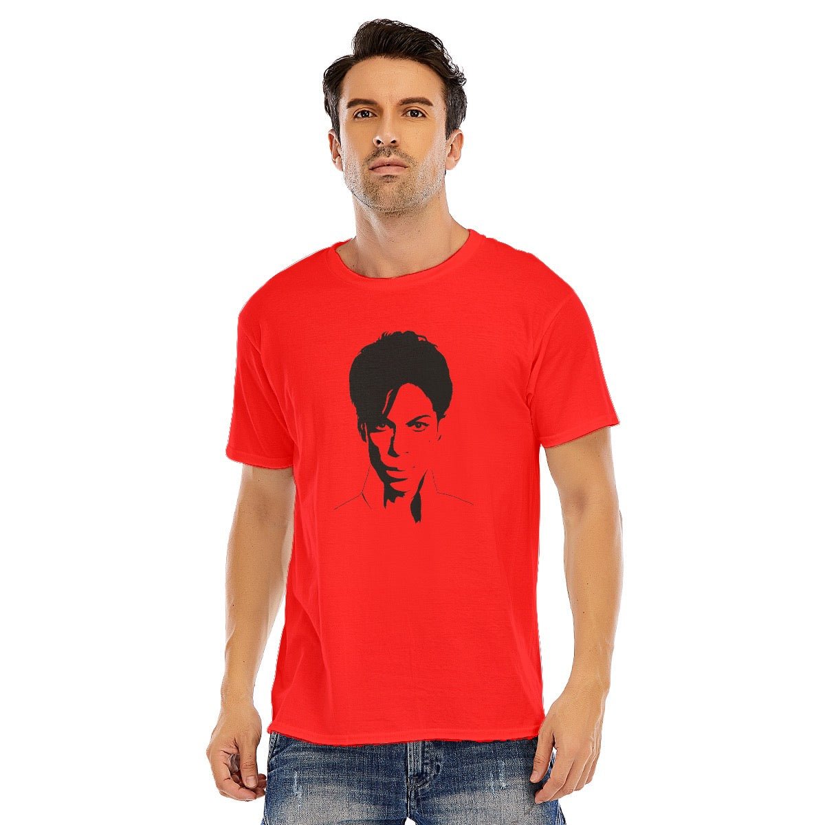 Prince Unisex O - neck Short Sleeve T - shirt | 180GSM Cotton (DTF) - Posterify