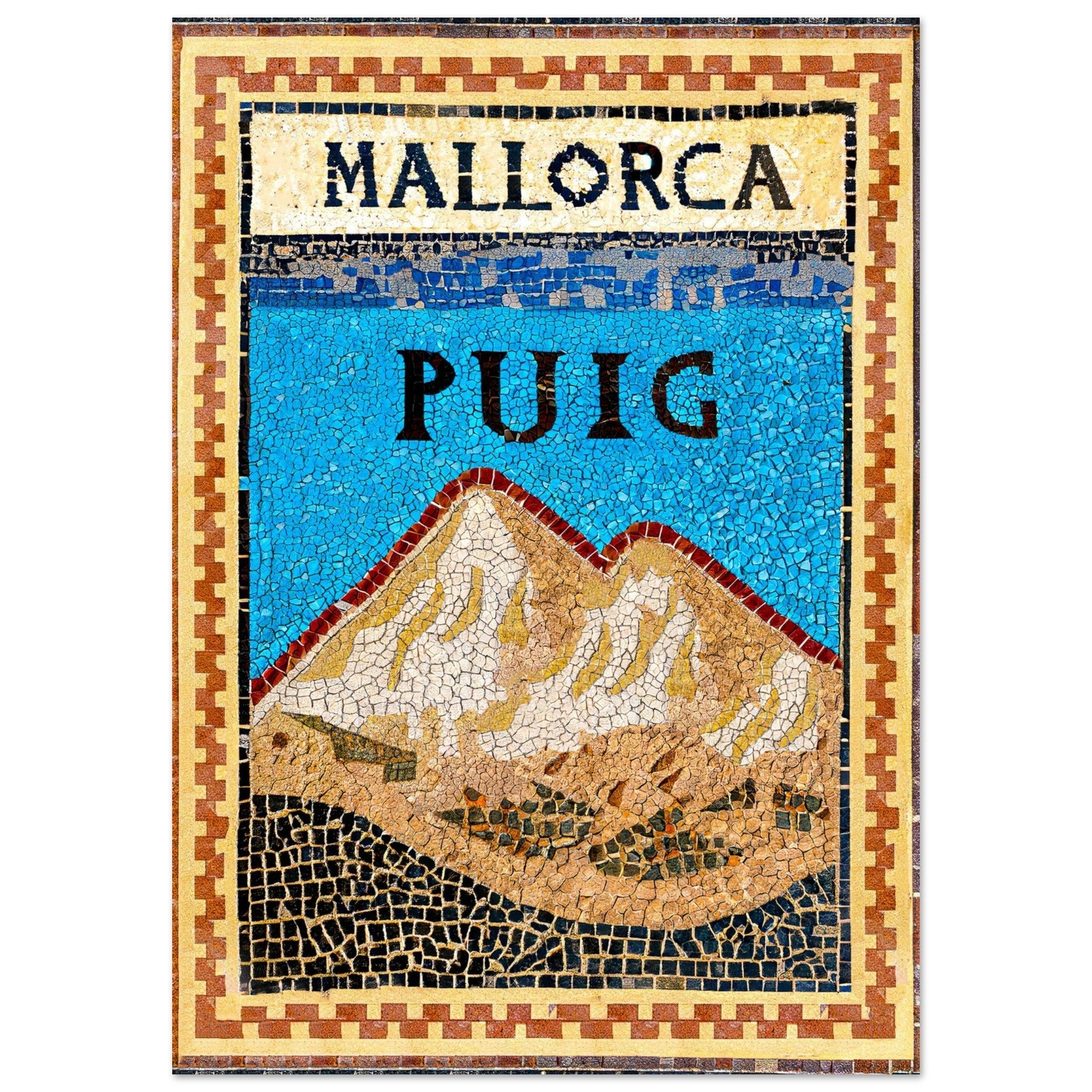 Puig Major, Mallorca by Posterify Design Poster on Premium Matte Paper - Posterify