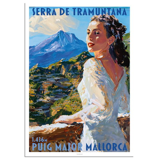 Puig Major, Mallorca Poster by Posterify design on Premium Matte Paper - Posterify