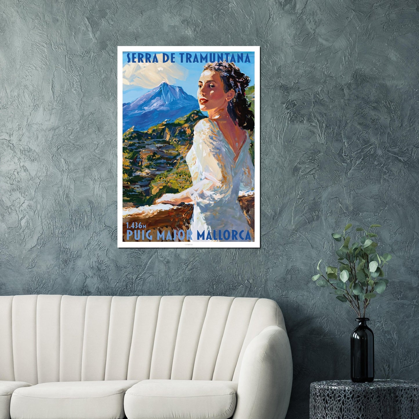 Puig Major, Mallorca Poster by Posterify design on Premium Matte Paper - Posterify