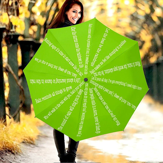 Rain Quotes Umbrella - Posterify