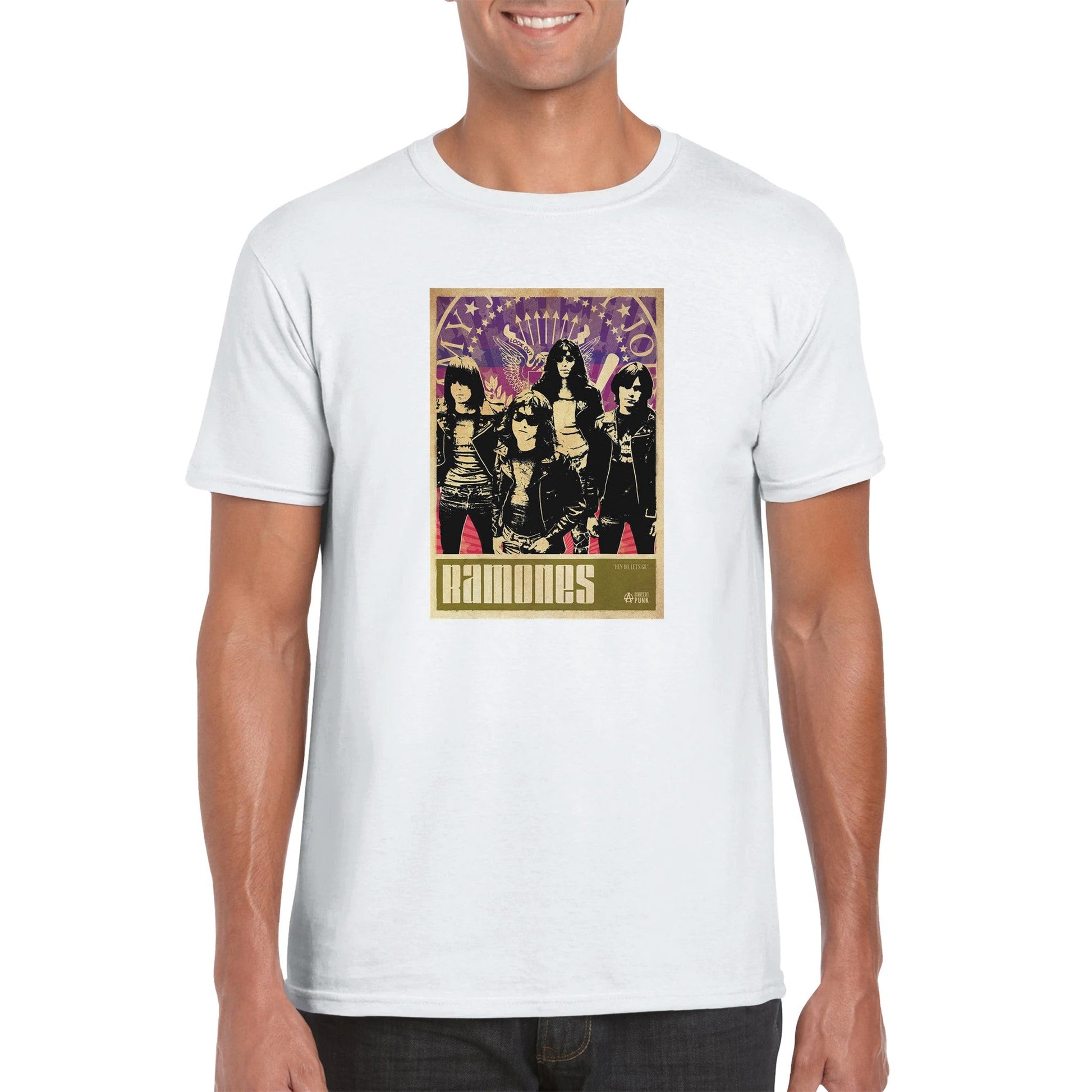 Ramones Classic Unisex Crewneck T - shirt - Posterify