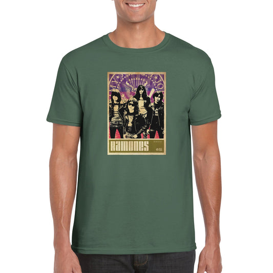 Ramones Classic Unisex Crewneck T - shirt - Posterify