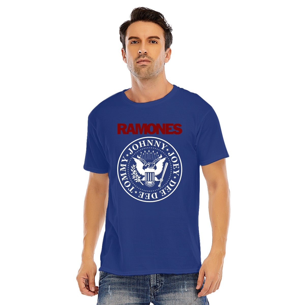 Ramones Unisex O - neck Short Sleeve T - shirt | 180GSM Cotton (DTF) - Posterify