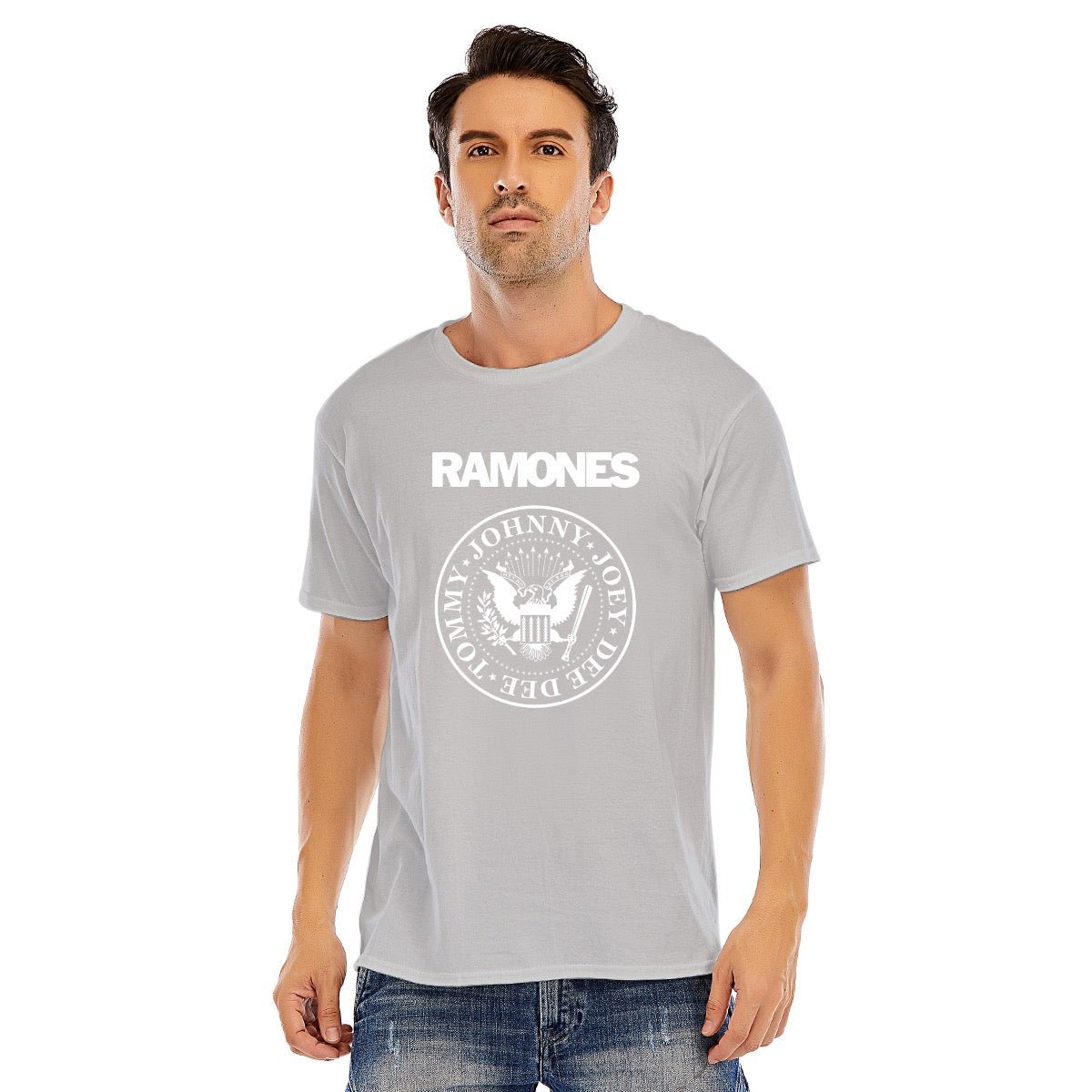 Ramones Unisex O - neck Short Sleeve T - shirt | 180GSM Cotton (DTF) - Posterify