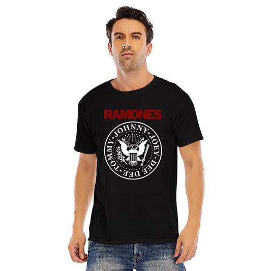 Ramones Unisex O - neck Short Sleeve T - shirt | 180GSM Cotton (DTF) - Posterify