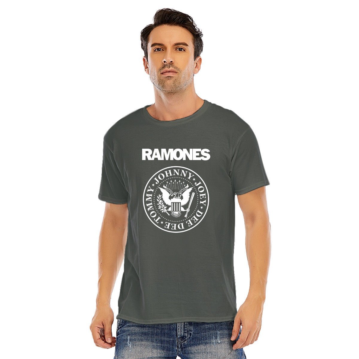 Ramones Unisex O - neck Short Sleeve T - shirt | 180GSM Cotton (DTF) - Posterify