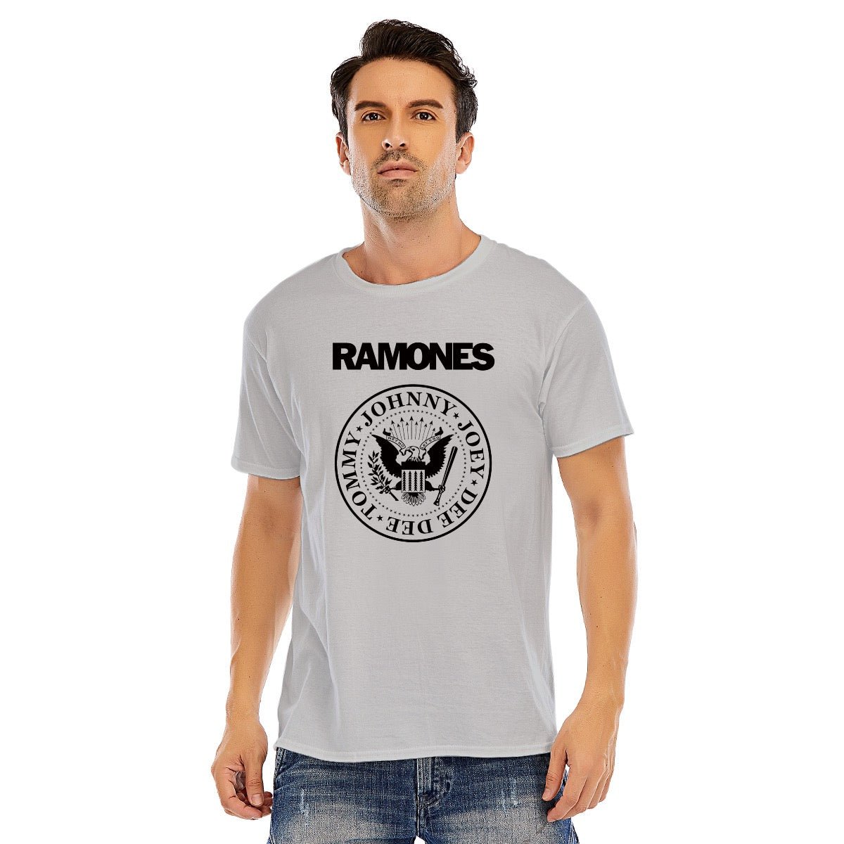 Ramones Unisex O - neck Short Sleeve T - shirt | 180GSM Cotton (DTF) - Posterify