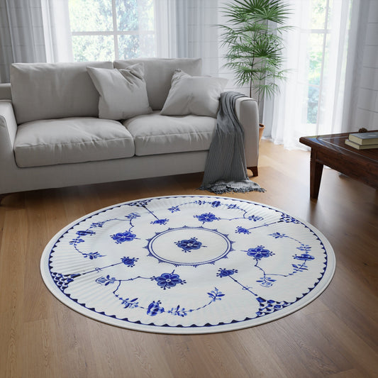 Royal Danish Porcelain round mat - Posterify