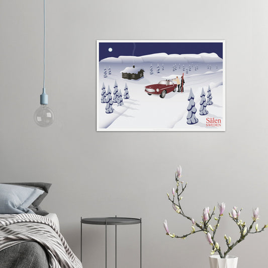 Sälen, Sweden, by Posterify Design, Poster Print on Premium Matte Paper - Posterify