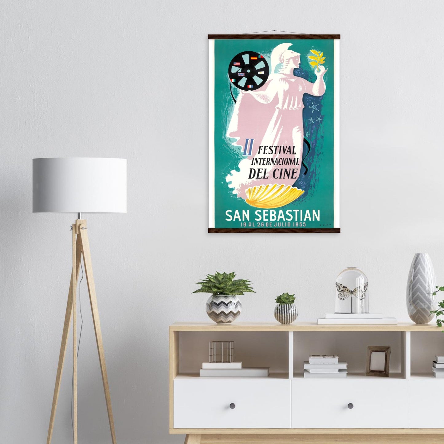 San Sebastián Vintage Poster Reprint on Premium Matte Paper - Posterify