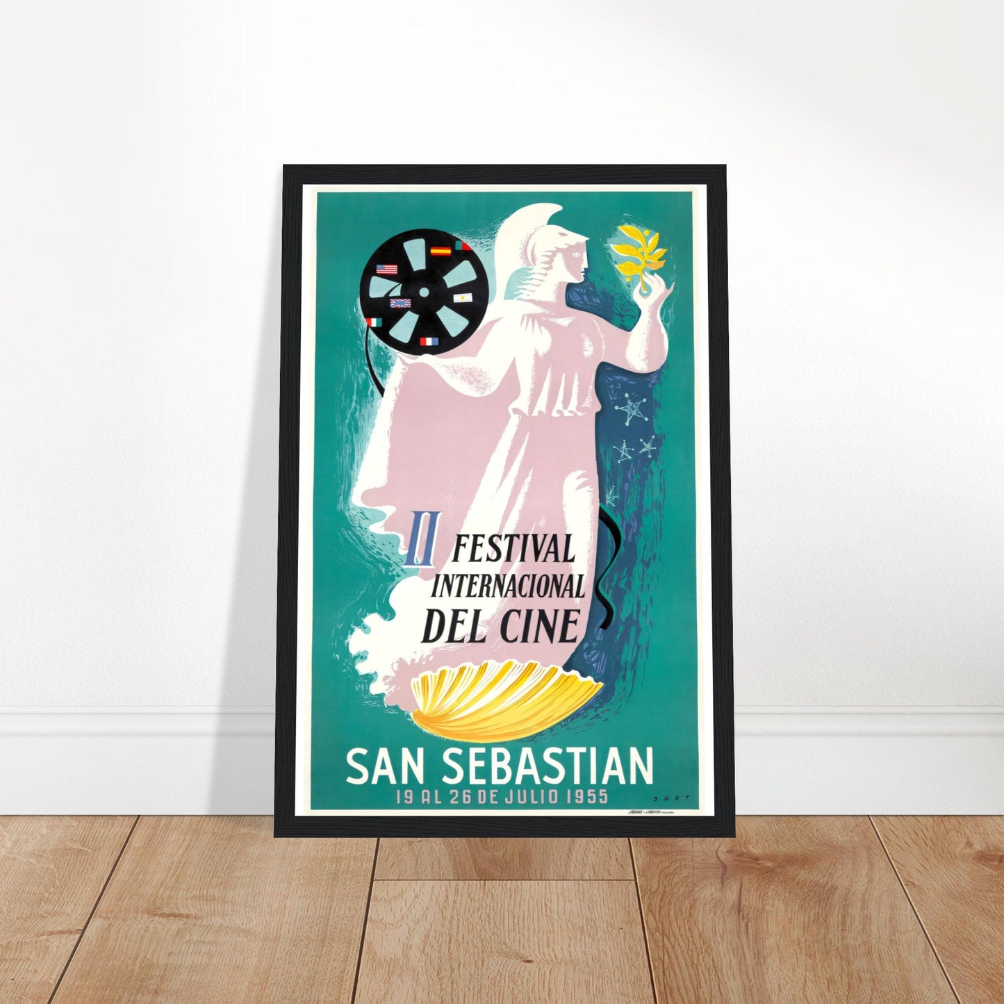 San Sebastián Vintage Poster Reprint on Premium Matte Paper - Posterify