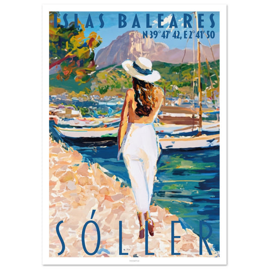 Sóller, Mallorca, Poster by Posterify Design on Premium Matte Paper - Posterify