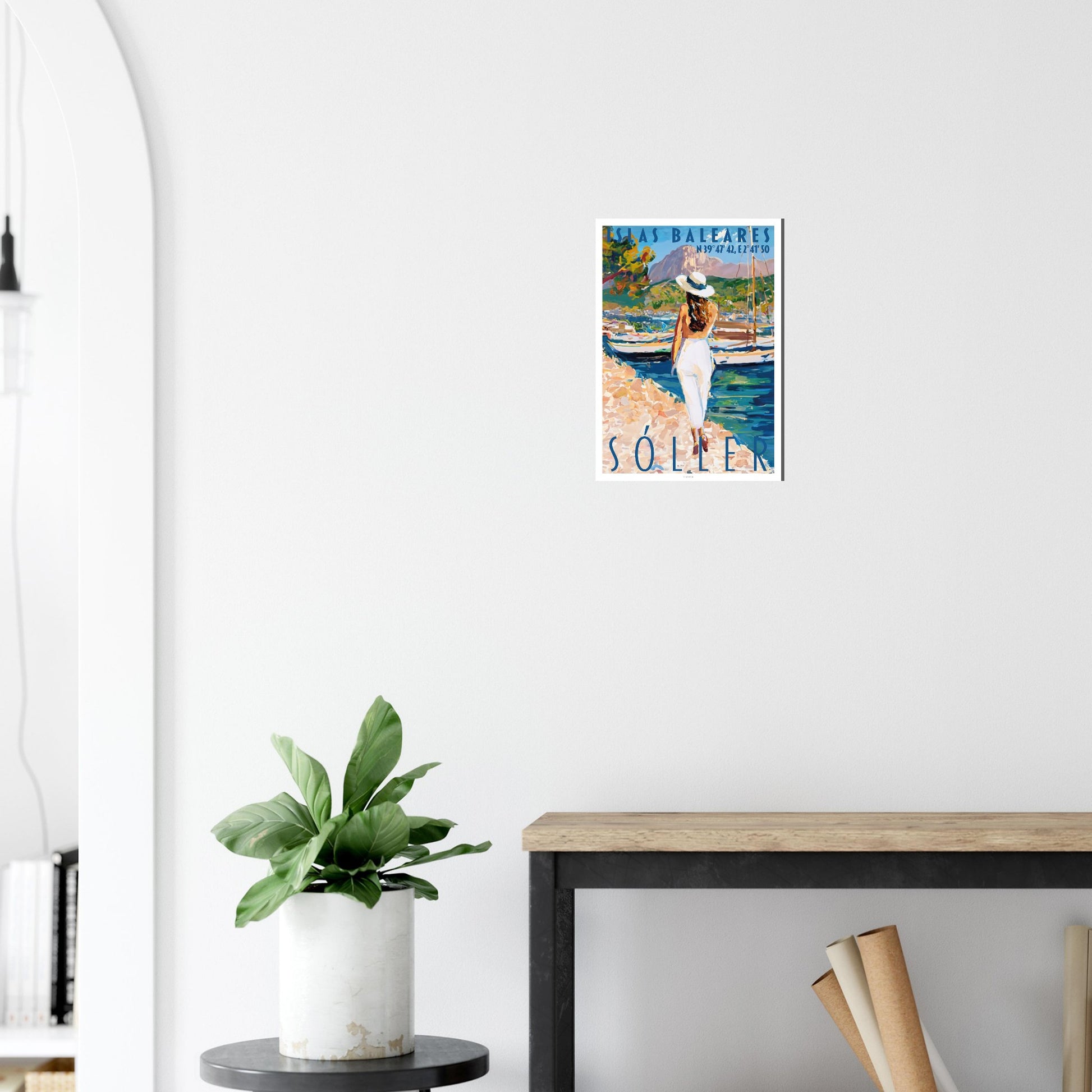 Sóller, Mallorca, Poster by Posterify Design on Premium Matte Paper - Posterify