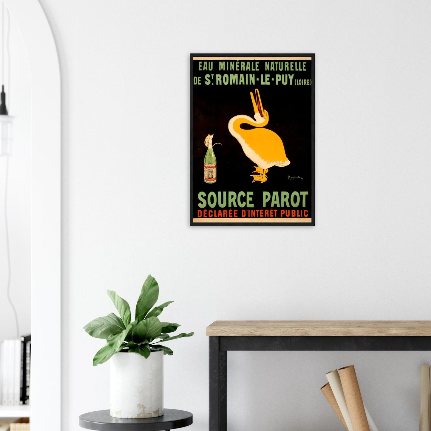 Source Parot Vintage poster reprint on Premium Matte Paper - Posterify