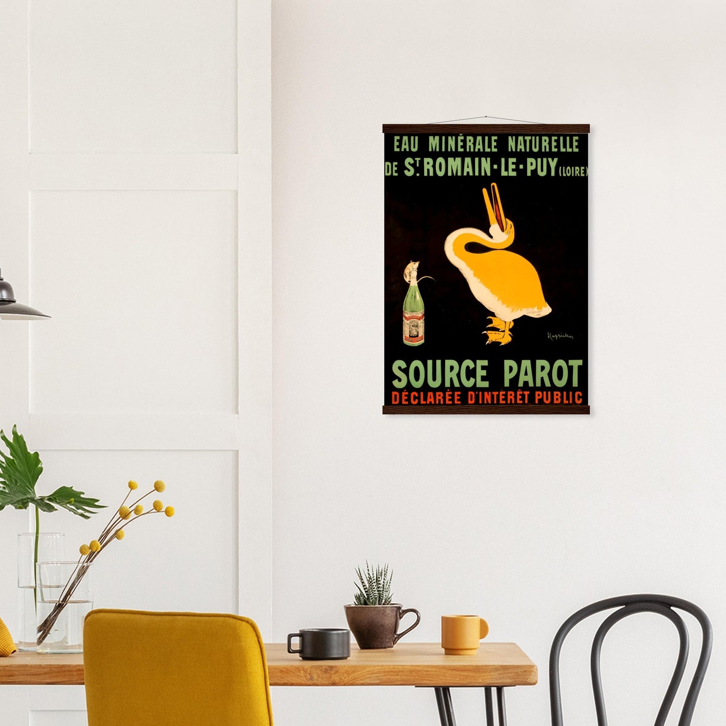 Source Parot Vintage poster reprint on Premium Matte Paper - Posterify