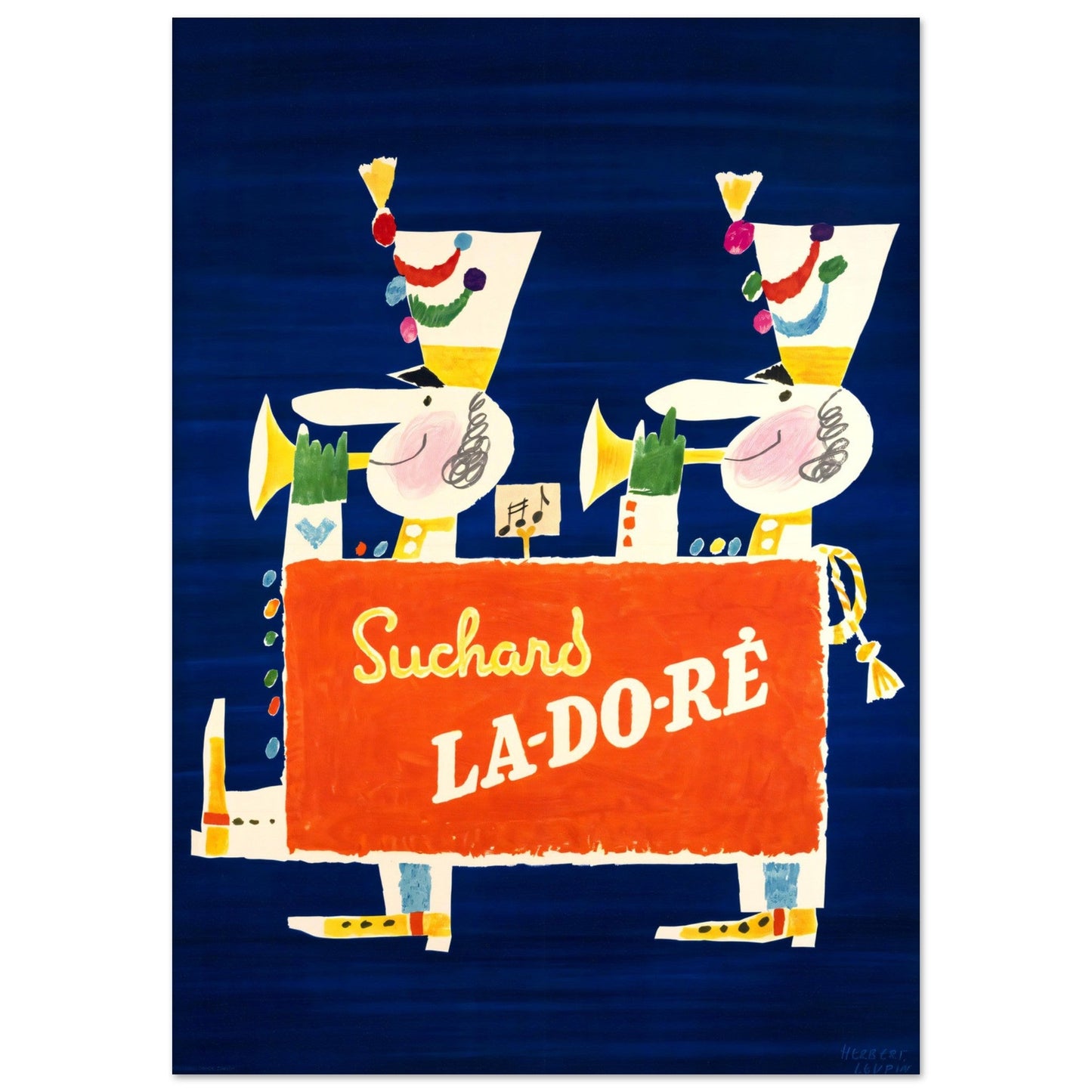 Suchard La - Do - Ré Vintage Premium Matte Paper Poster - Posterify