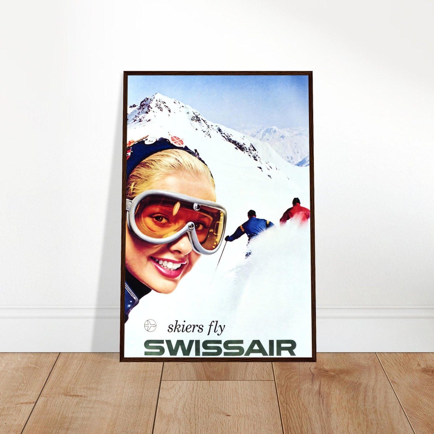 Swiss Air Vintage Reprint Poster Wall art - Posterify