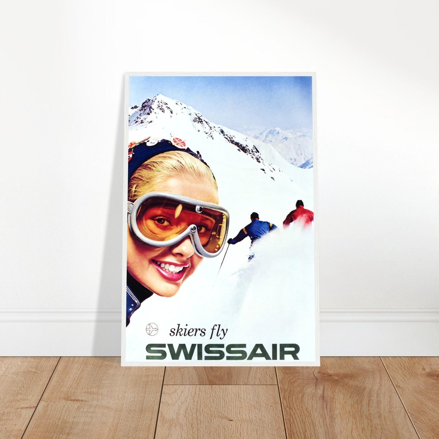 Swiss Air Vintage Reprint Poster Wall art - Posterify