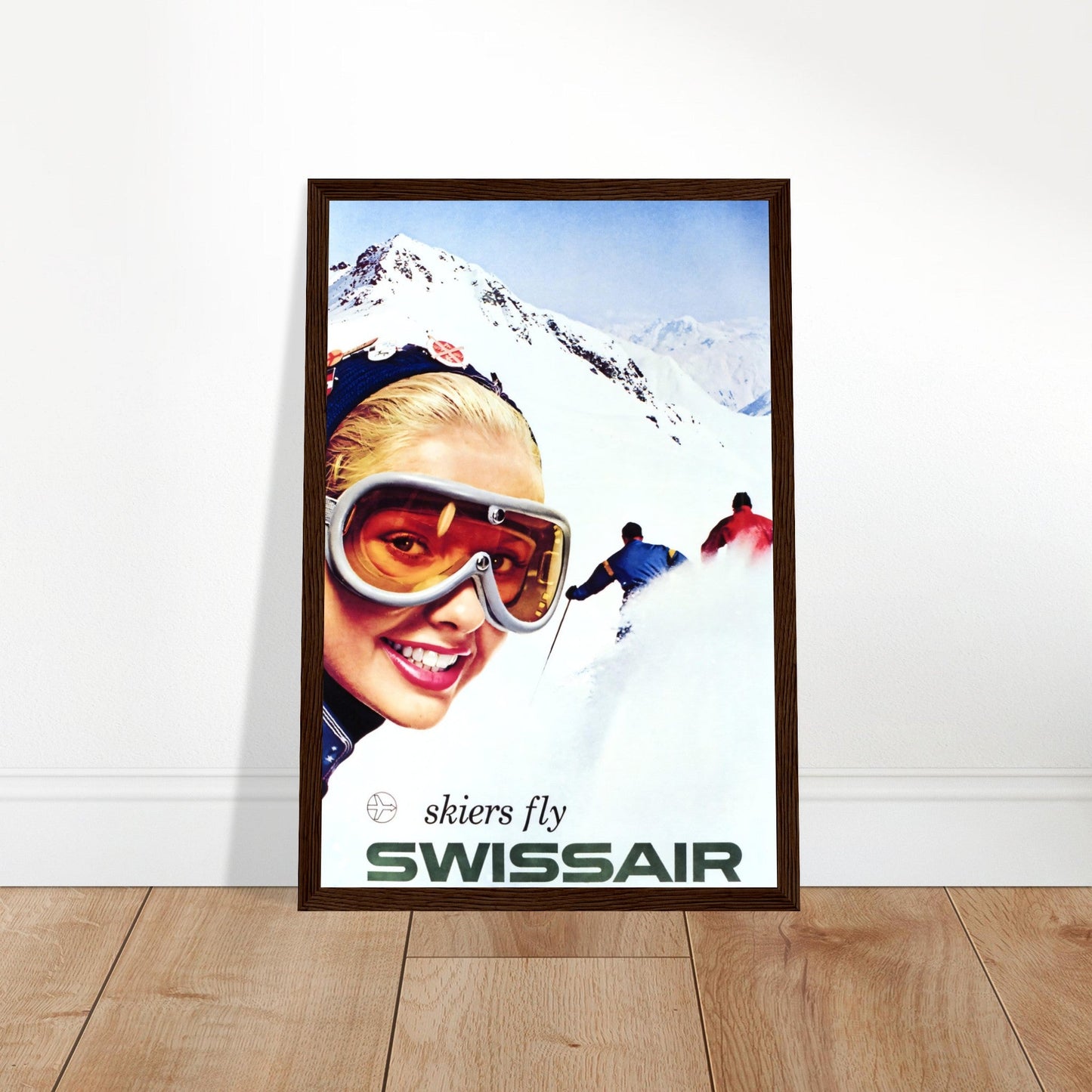 Swiss Air Vintage Reprint Poster Wall art - Posterify