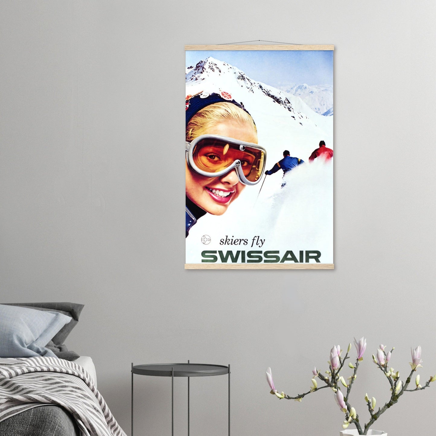 Swiss Air Vintage Reprint Poster Wall art - Posterify