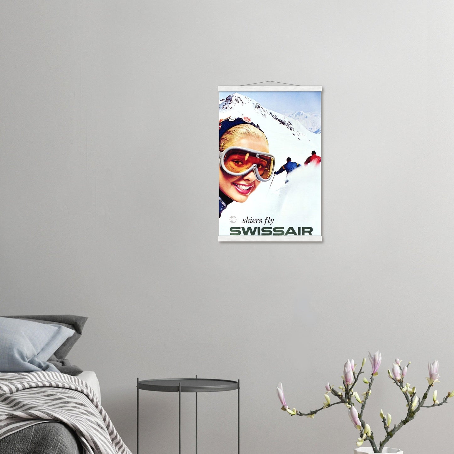 Swiss Air Vintage Reprint Poster Wall art - Posterify