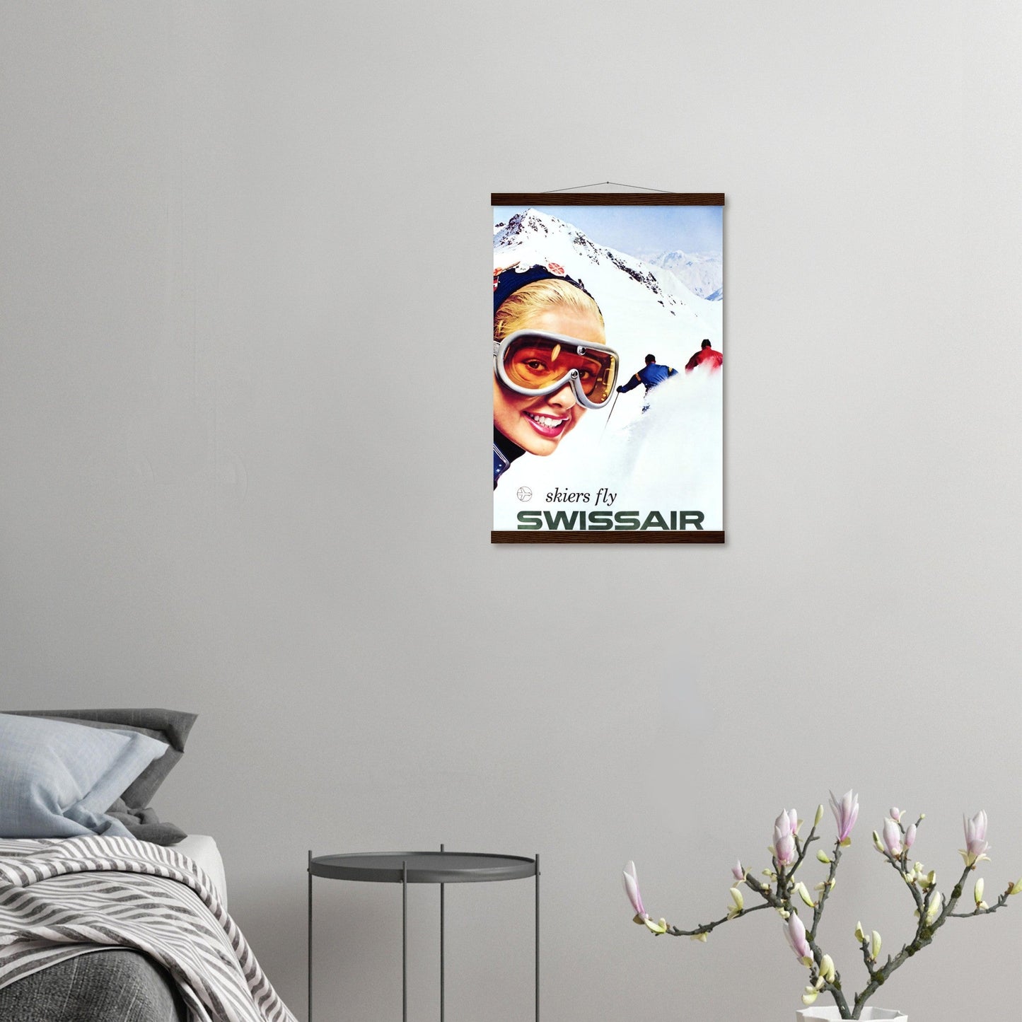 Swiss Air Vintage Reprint Poster Wall art - Posterify