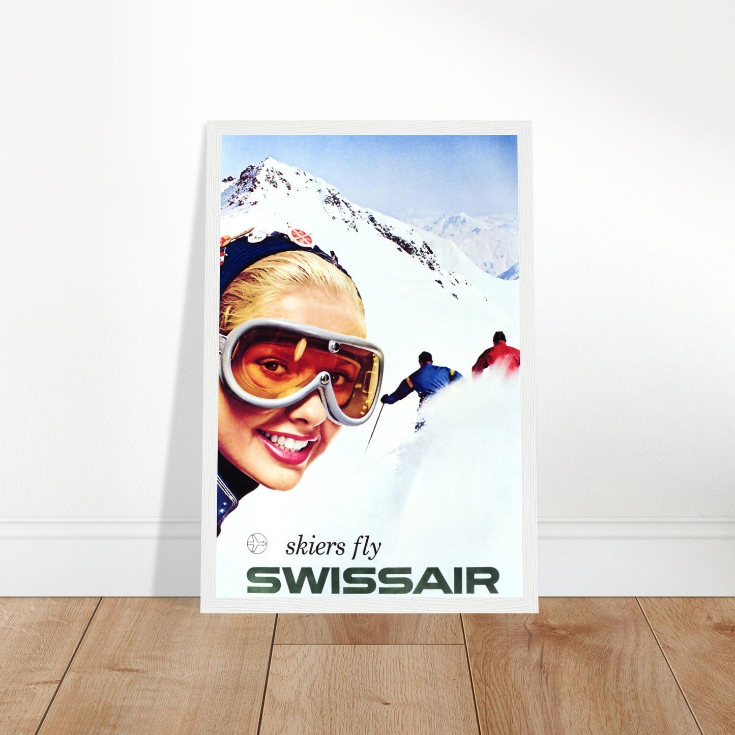 Swiss Air Vintage Reprint Poster Wall art - Posterify