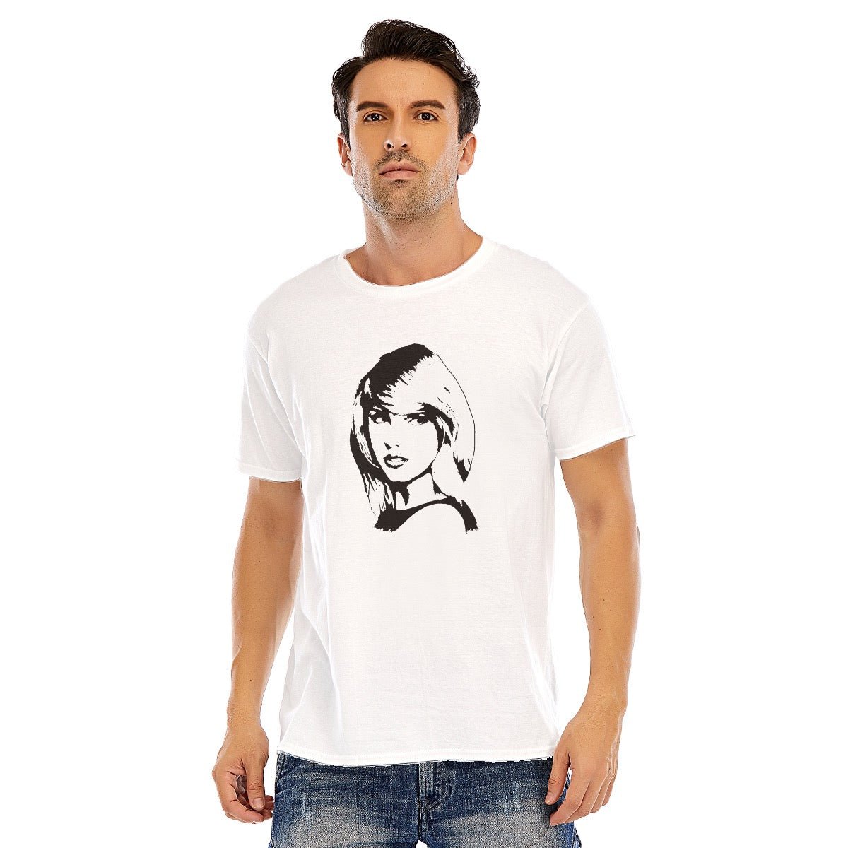 Taylor Swift Unisex O - neck Short Sleeve T - shirt | 180GSM Cotton (DTF) - Posterify