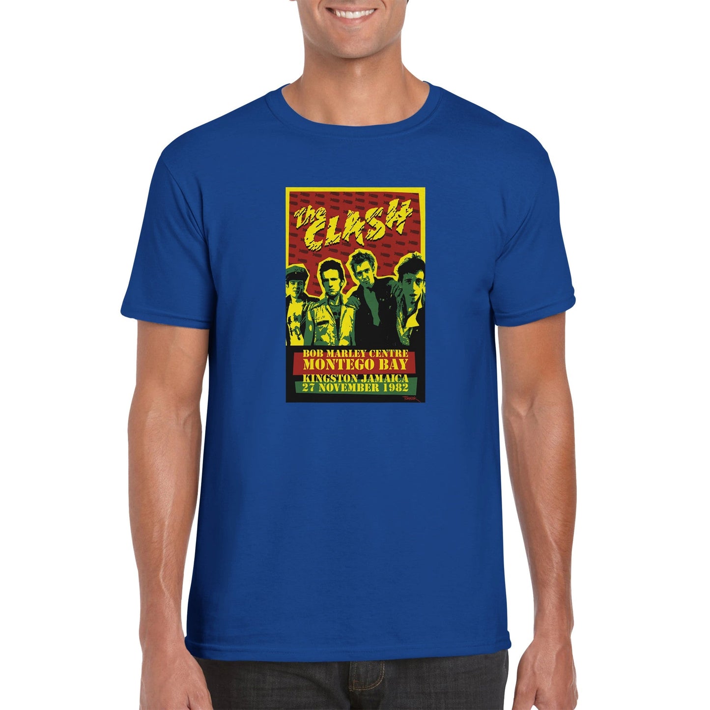 The Clash Classic Unisex Crewneck T - shirt - Posterify